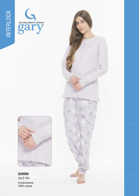 WOMEN'S PAJAMAS M/L Q50008 Tellini S.r.l. Wholesale Clothing